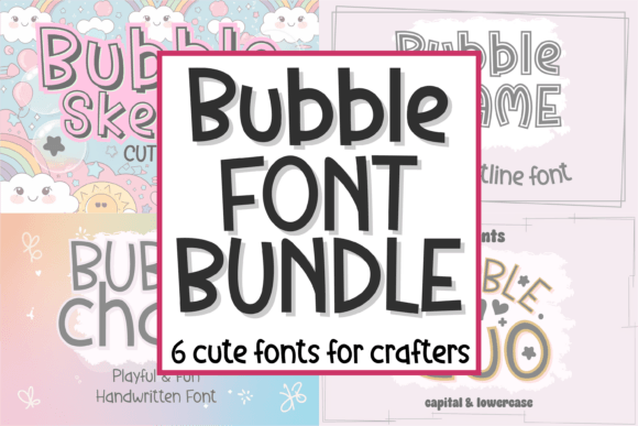 Bubble Bundle: Playful Font for Digital Impact