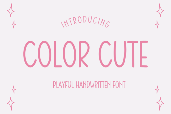 Color Cute Font: A Playful Typeface for Editorial Design