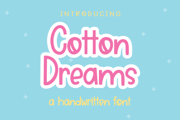 Cotton Dreams: A Handwritten Typeface for Warm Editorial Design
