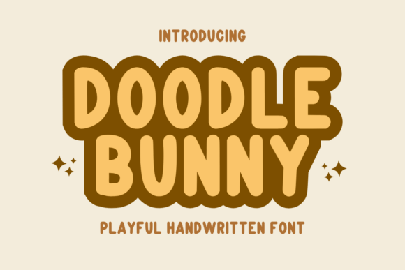 Doodle Bunny: A Handwritten Font for Crafters and Makers