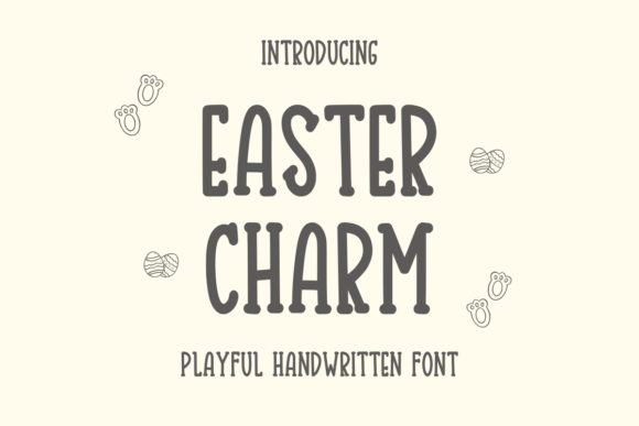 Easter Charm Font: A Playful Script for Engaging Brand Campaigns