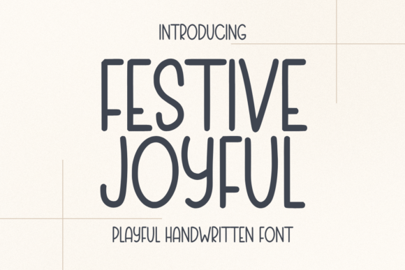 Festive Joyful Font Review