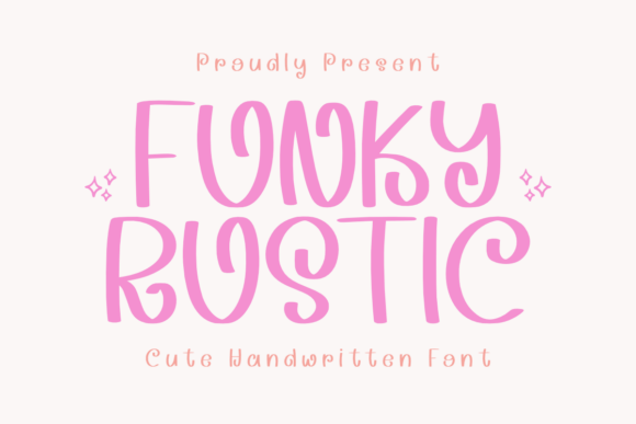 Funky Rustic: A Handwritten Font for Web Design