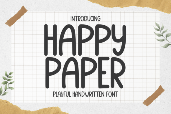 Happy Paper Font Review