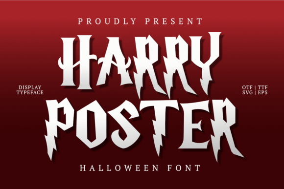 Harry Poster Regular Font: Spooky Style for Digital Marketing