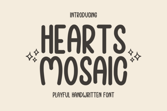Hearts Mosaic Brings Playful Warmth to Editorial Design