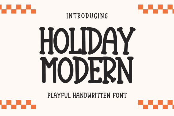 Holiday Modern Font for Business