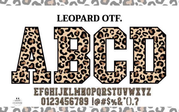 Leopard Varsity Font: Wild, Witty, and Web-Ready