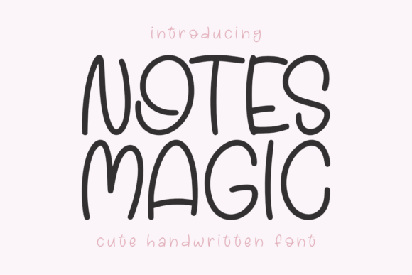 Notes Magic: A Playful Script Font That Makes Campaigns Click