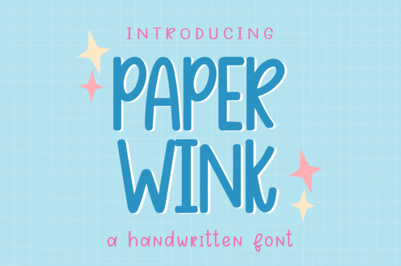 Paper Wink: A Handwritten Font That Brings Small Business Branding to Life