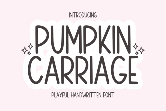 Pumpkin Carriage Font Brings Playful Warmth to Campaign Design