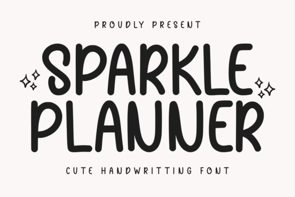 Sparkle Planner: A Handwritten Font for Editorial Projects