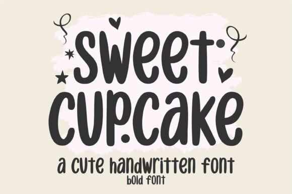 Testing Sweet Cupcake Bold for a Modern Web Design Project