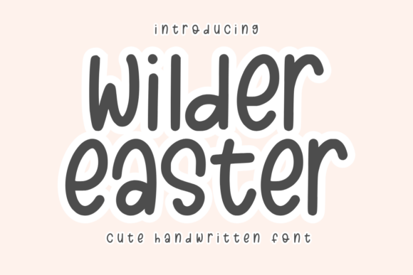 Wilder Easter Font Review: A Handwritten Delight for Makers and Sellers